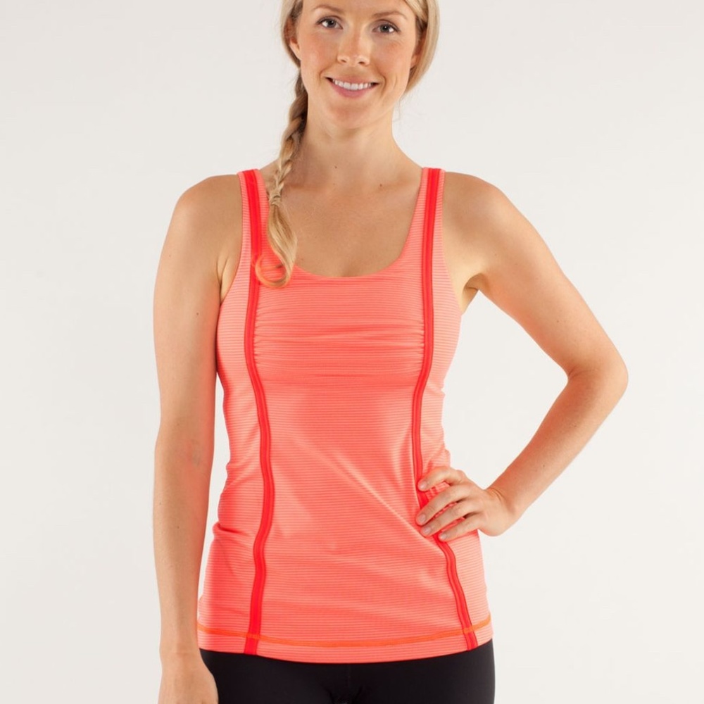 Lululemon Tonka Stripe Flare Wholehearted Tank Top
